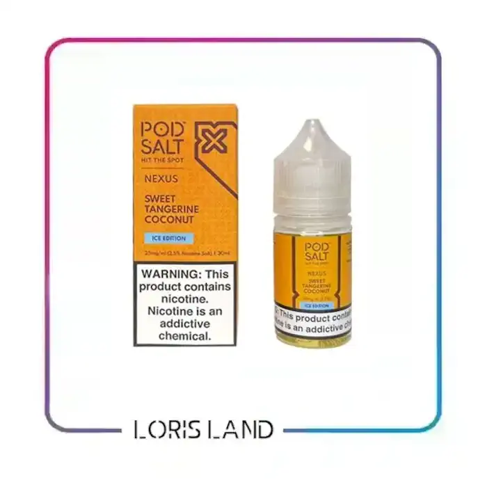 سالت نارنگی شیرین نارگیل یخ پادسالت